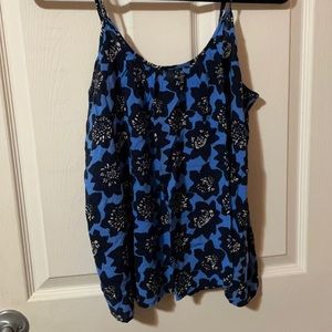 Gap floral tank top